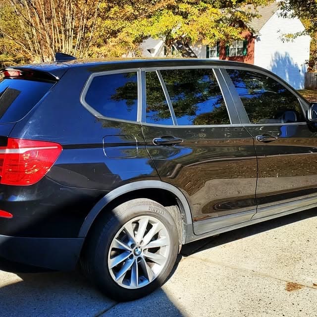 BMW X3, full SUV tint